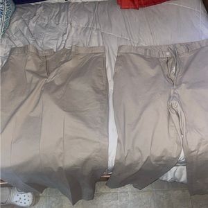 Two Southern Tide Intercoastal Waterway khaki pants